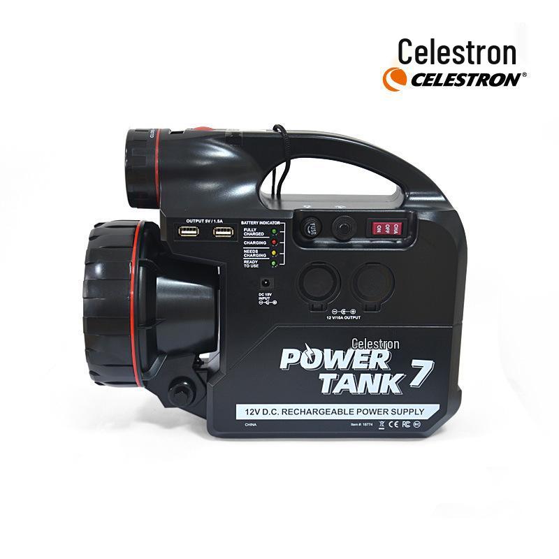 Celestron 12V Multi-Power Pack with Auto Star Finder & Emergency Light for Telescopes.
Celestron 12V Multi-Power Pack with Auto Star Finder & Emergency Light for Telescopes.