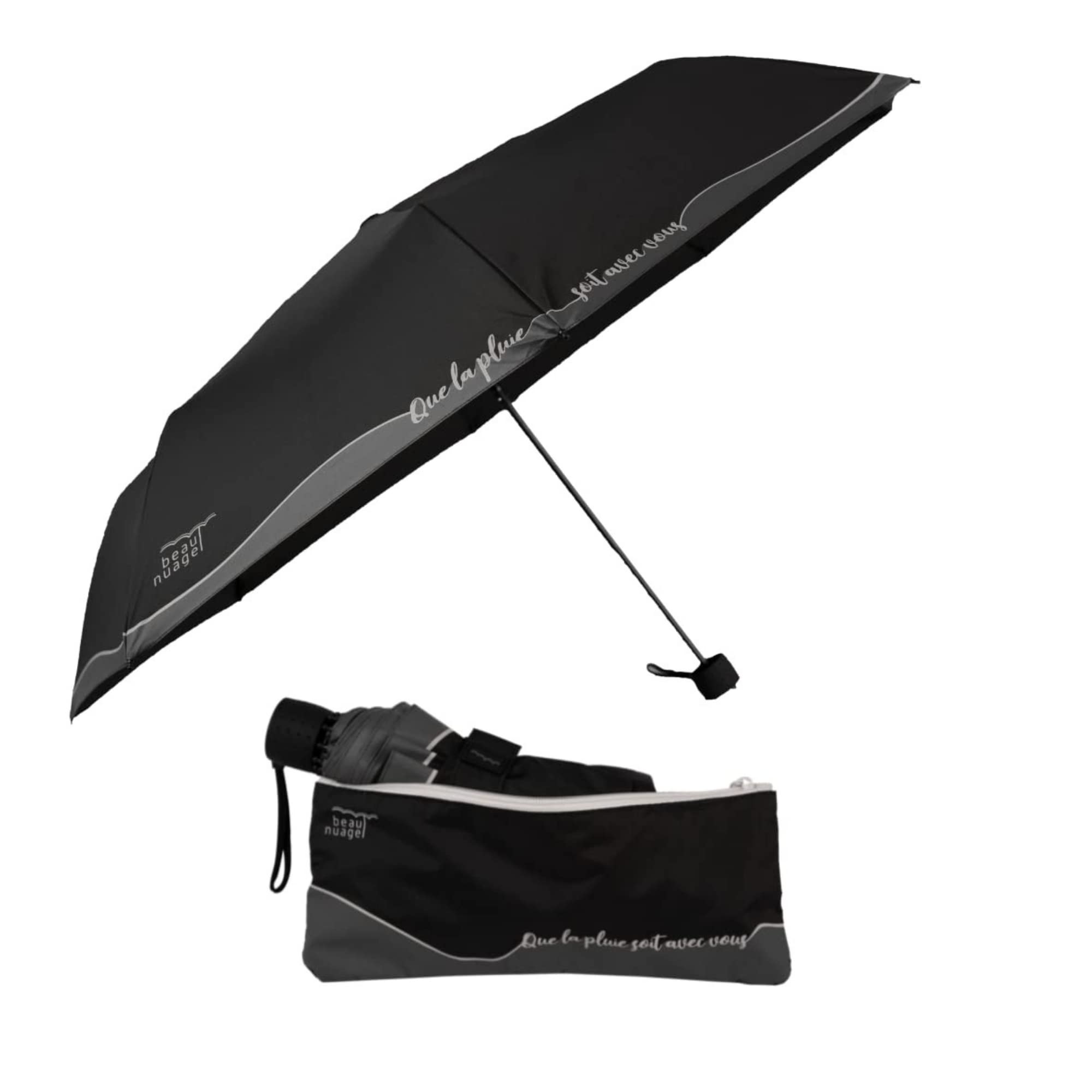 Beau Nuage Original Everlasting Black Прочный и экологически чистый зонт из южного региона Складной зонт с запатентованным размером
Beau Nuage Original Everlasting Black Прочный и экологически чистый зонт из южного региона Складной зонт с запатентованным размером