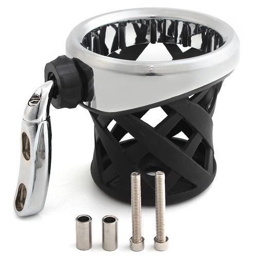 Motorcycle Accessory Drink Cup Holder With Mounting Hardware Aluminum Chrome Black Carbon Fiber For Honda Gold Wing GL1800 2018+
Motorcycle Accessory Drink Cup Holder With Mounting Hardware Aluminum Chrome Black Carbon Fiber For Honda Gold Wing GL1800 2018+