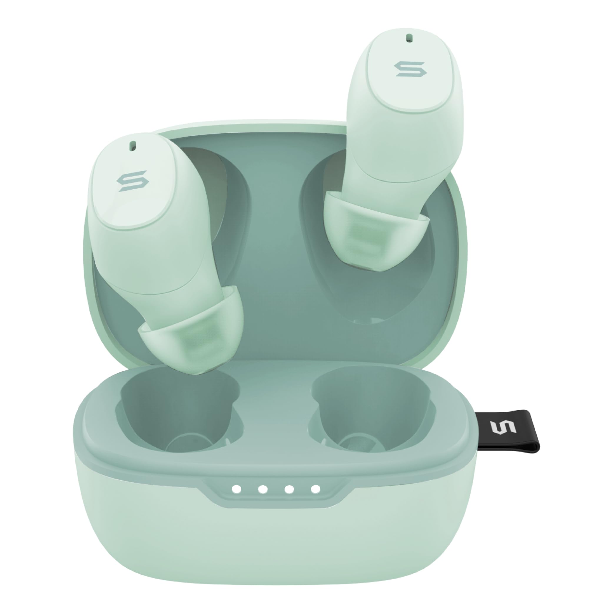 SOUL S-MICRO 20 Справжні бездротові Bluetooth-навушники з вбудованим мікрофоном, Легкі та компактні, Тривалий час роботи, М ятно-зелений
SOUL S-MICRO 20 Справжні бездротові Bluetooth-навушники з вбудованим мікрофоном, Легкі та компактні, Тривалий час роботи, М ятно-зелений