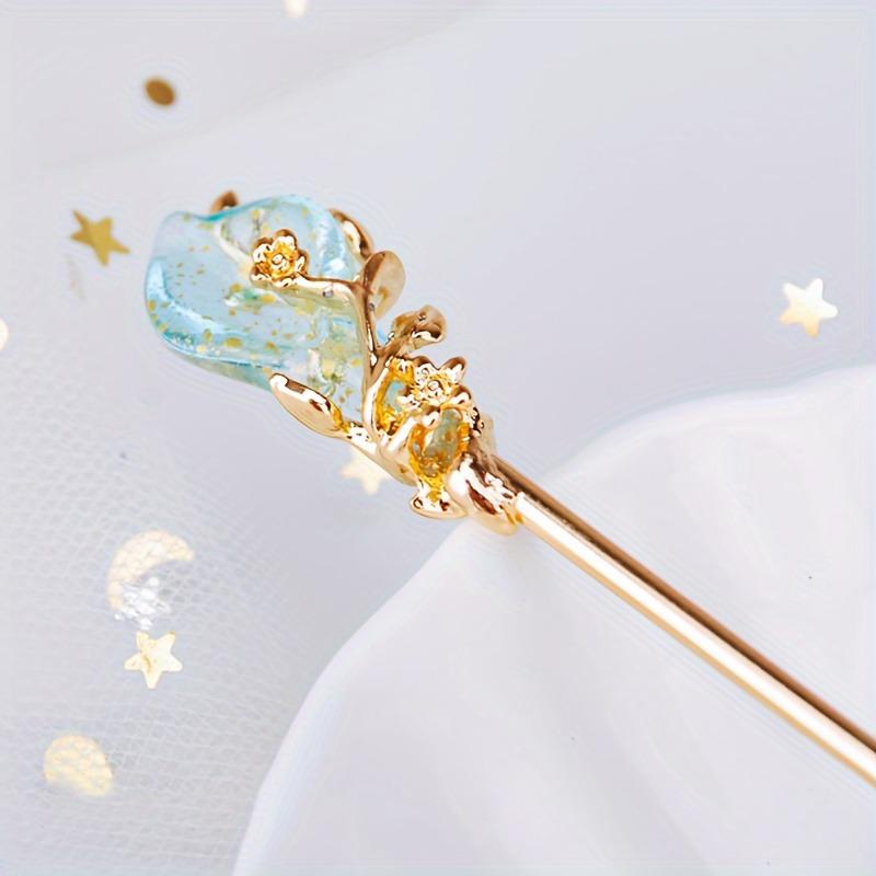 1pc Retro and Elegant Chinese Style Imitation Glass Alloy Women s Hairpin Niche Design Ancient Style Hanfu Versatile Headwear
1pc Retro and Elegant Chinese Style Imitation Glass Alloy Women s Hairpin Niche Design Ancient Style Hanfu Versatile Headwear