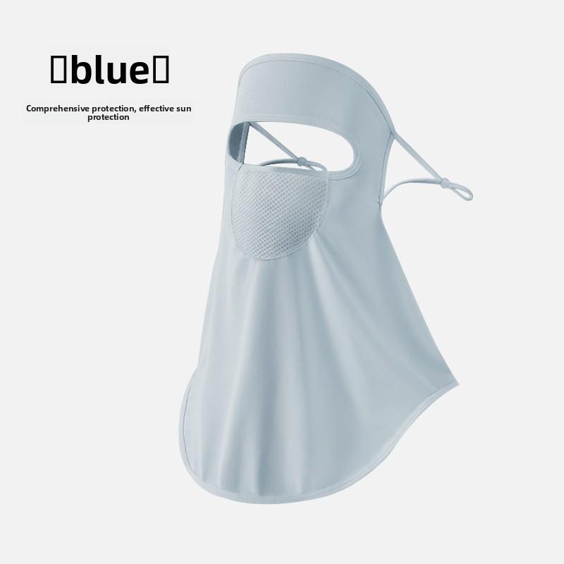 New Summer Sunscreen Mask for Women, Outdoor Cycling Golf Ice Silk Full-Face UV Protection Thin Face Protector, 2-Pack 2 pices синий
New Summer Sunscreen Mask for Women, Outdoor Cycling Golf Ice Silk Full-Face UV Protection Thin Face Protector, 2-Pack 2 pices синий