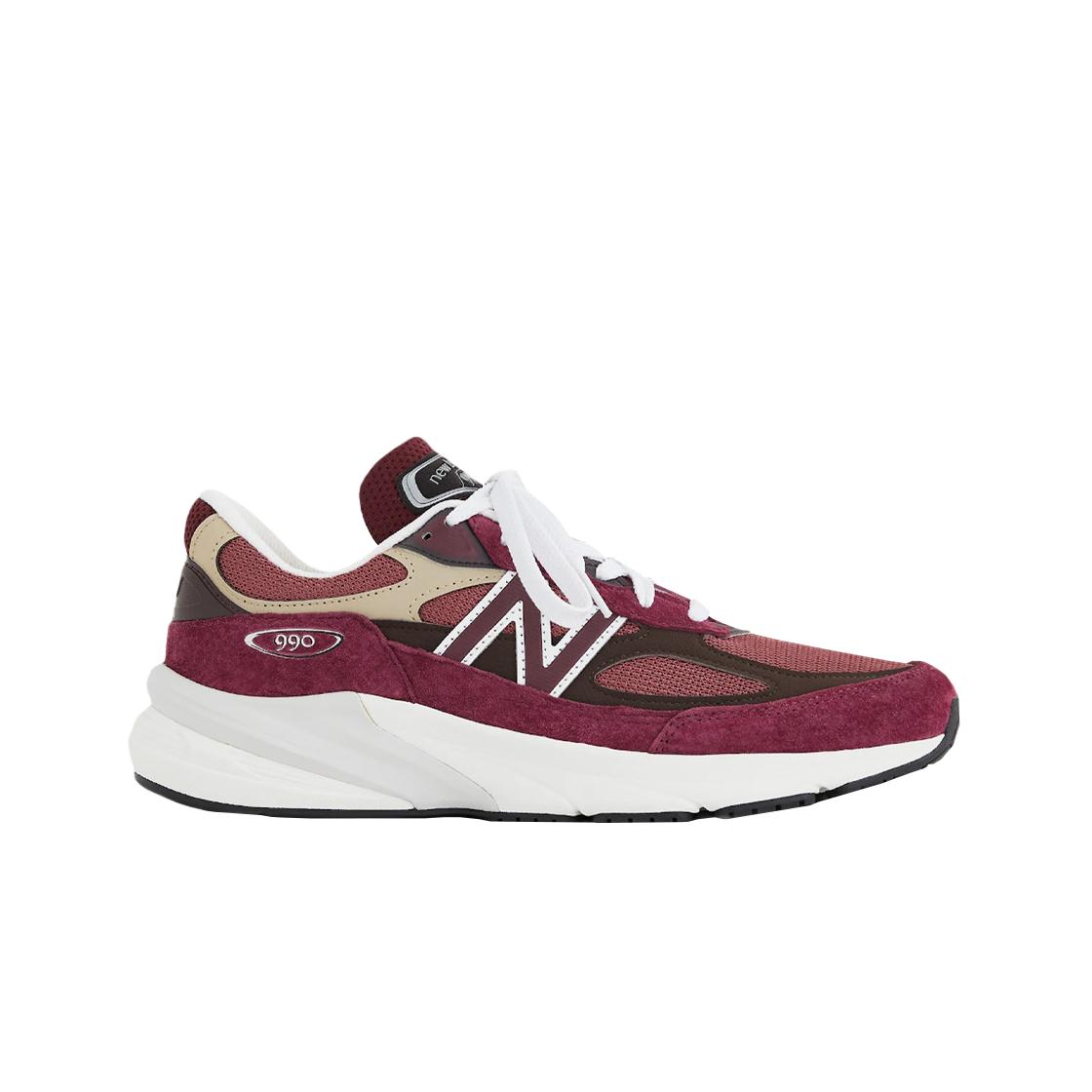 New Balance 990v6 Made In Usa Burgundy Tan 250
New Balance 990v6 Made In Usa Burgundy Tan 250