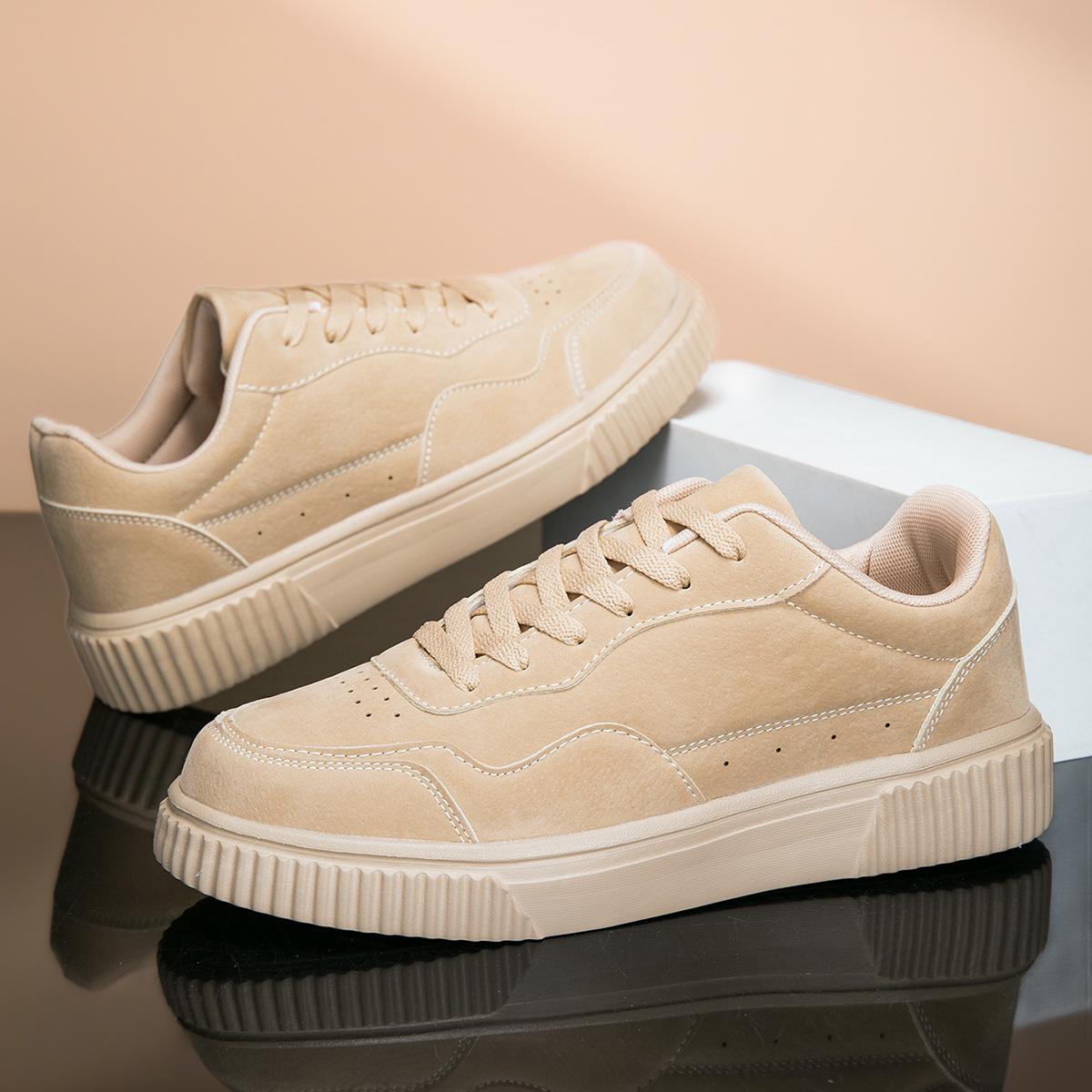 Men s High-End Autumn Leather Sneakers for Teens - White, Large Size, Height Increasing, Flat Bottom 37
Men s High-End Autumn Leather Sneakers for Teens - White, Large Size, Height Increasing, Flat Bottom 37