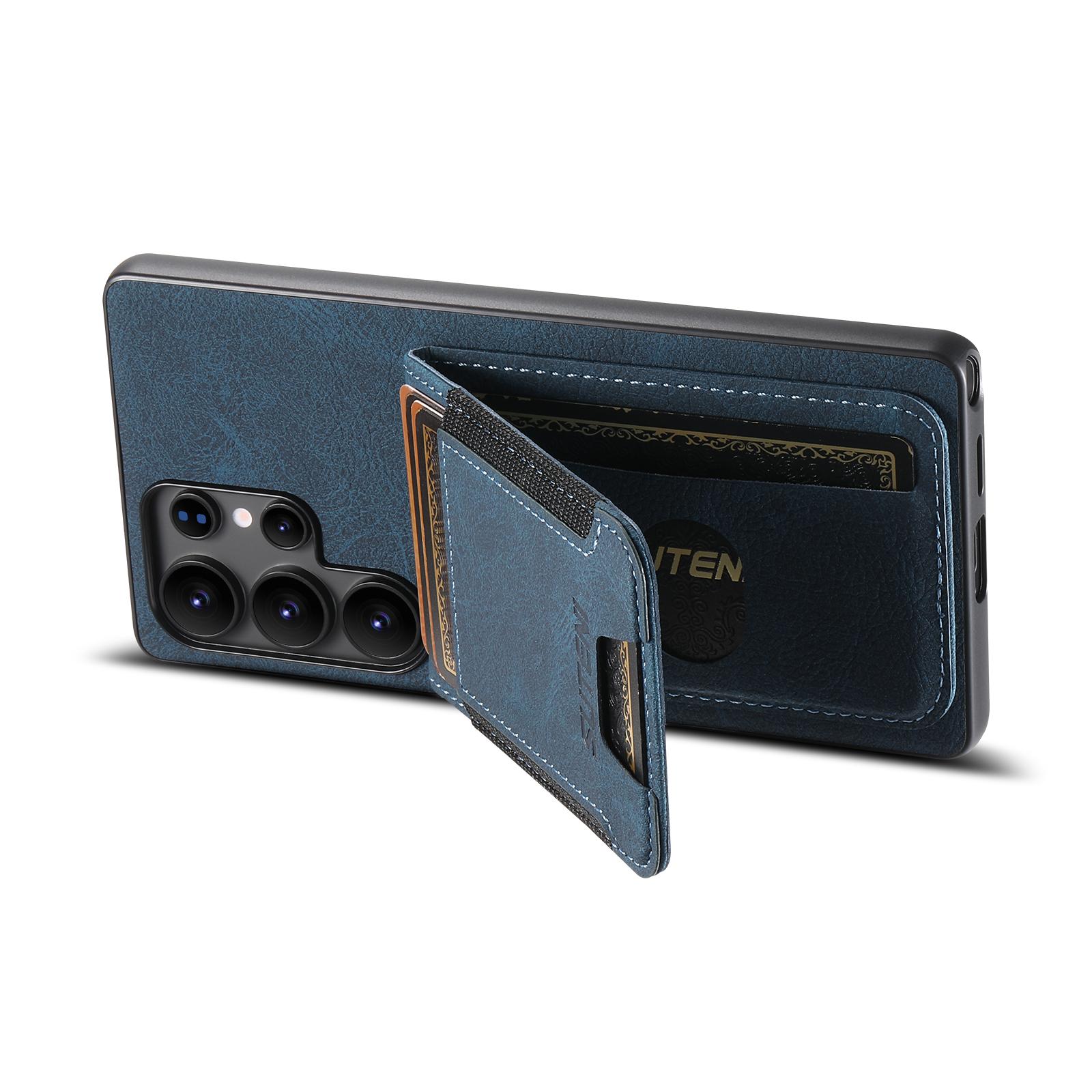 SUTENI H03 For Samsung Galaxy S25 Ultra Case Card Holder Kickstand Litchi Texture Leather+TPU Phone Cover Blue
SUTENI H03 For Samsung Galaxy S25 Ultra Case Card Holder Kickstand Litchi Texture Leather+TPU Phone Cover Blue