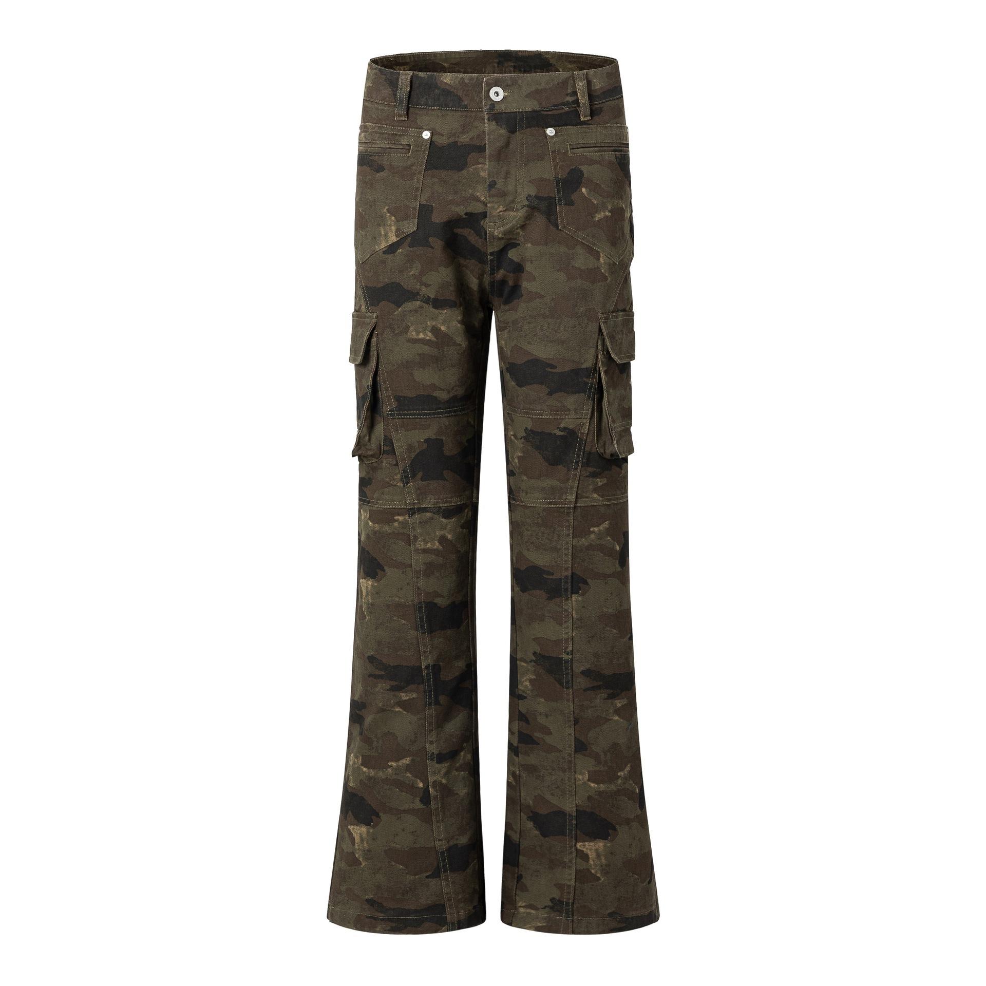 New Retro American Camouflage Multi-pocket Slim Fit and Slim Slightly Flared Pants for Women s Spring and Autumn XL
New Retro American Camouflage Multi-pocket Slim Fit and Slim Slightly Flared Pants for Women s Spring and Autumn XL