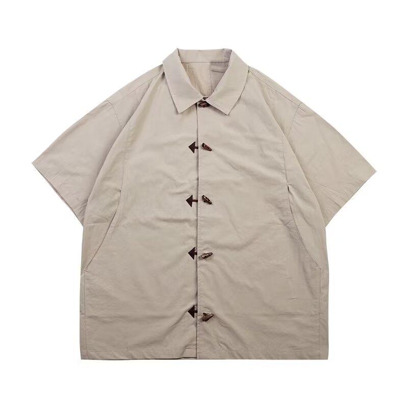 Футболка-поло с коротким рукавом и отложным воротником, мужская модная летняя футболка, корейская версия, облегающая, трендовая, универсальная футболка, топ 2XL хаки
Футболка-поло с коротким рукавом и отложным воротником, мужская модная летняя футболка, корейская версия, облегающая, трендовая, универсальная футболка, топ 2XL хаки