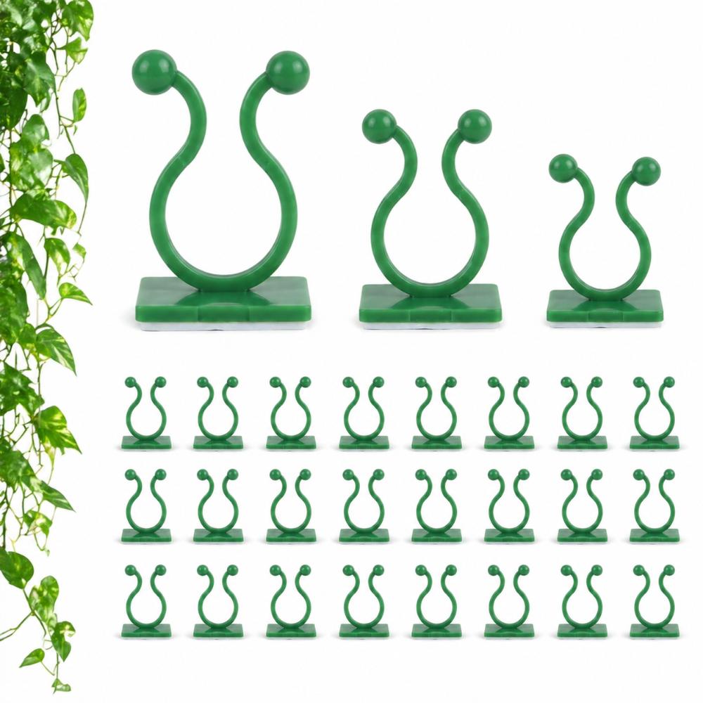 120PCS Self Adhesive Plant Climbing Wall Fixture Small Medium Large Mini Vine Support Clips Lightweight Compact зелёный
120PCS Self Adhesive Plant Climbing Wall Fixture Small Medium Large Mini Vine Support Clips Lightweight Compact зелёный