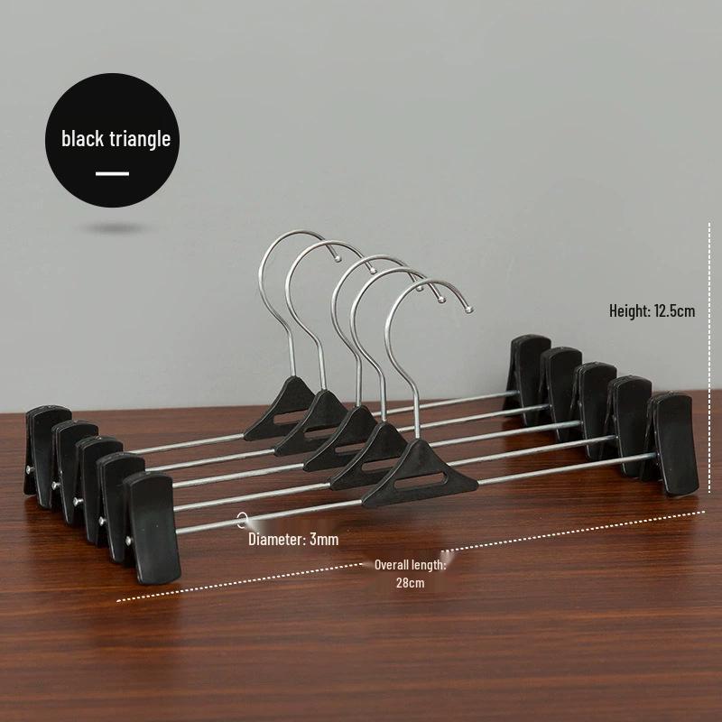 Non-Slip Plastic Clip Hanger for Pants, Skirts, and Underwear - Retractable & Strong Grip, No Snag
Non-Slip Plastic Clip Hanger for Pants, Skirts, and Underwear - Retractable & Strong Grip, No Snag