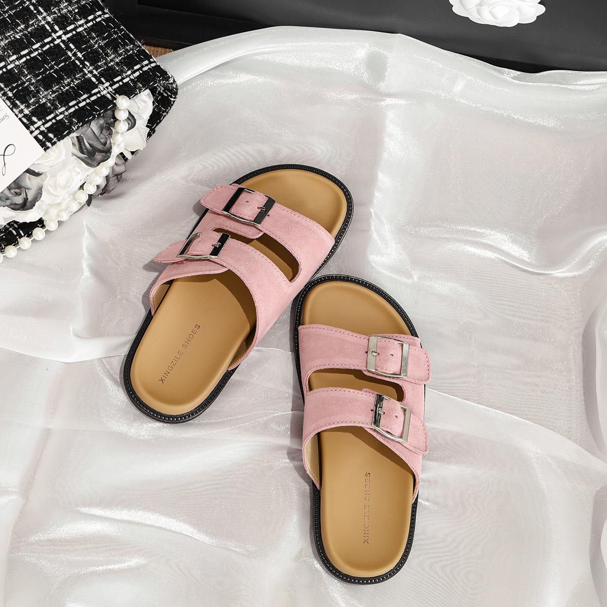 Leather Birkenstocks slippers women s beach shoes non-slip summer wear platform sandals soft open-toe cool slippers 35 абрикос світлого кольору
Leather Birkenstocks slippers women s beach shoes non-slip summer wear platform sandals soft open-toe cool slippers 35 абрикос світлого кольору