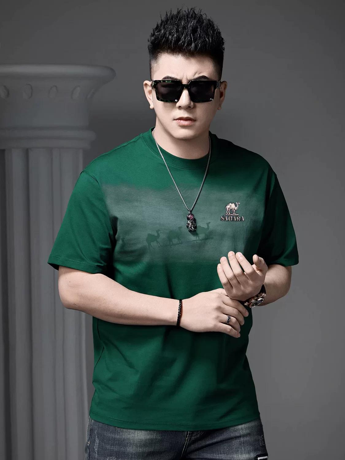 European Goods 2025 New Summer Men s Short-Sleeved T-Shirt Trendy Brand Printed Embroidered Round Neck Half-Sleeved Casual Top T-Shirt M чёрный
European Goods 2025 New Summer Men s Short-Sleeved T-Shirt Trendy Brand Printed Embroidered Round Neck Half-Sleeved Casual Top T-Shirt M чёрный