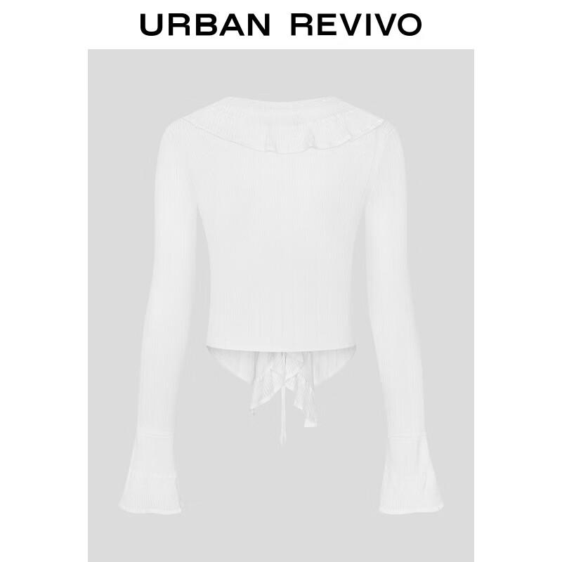 Женский вязаный свитер с V-образным вырезом, длинными рукавами и оборками S
Женский вязаный свитер с V-образным вырезом, длинными рукавами и оборками S