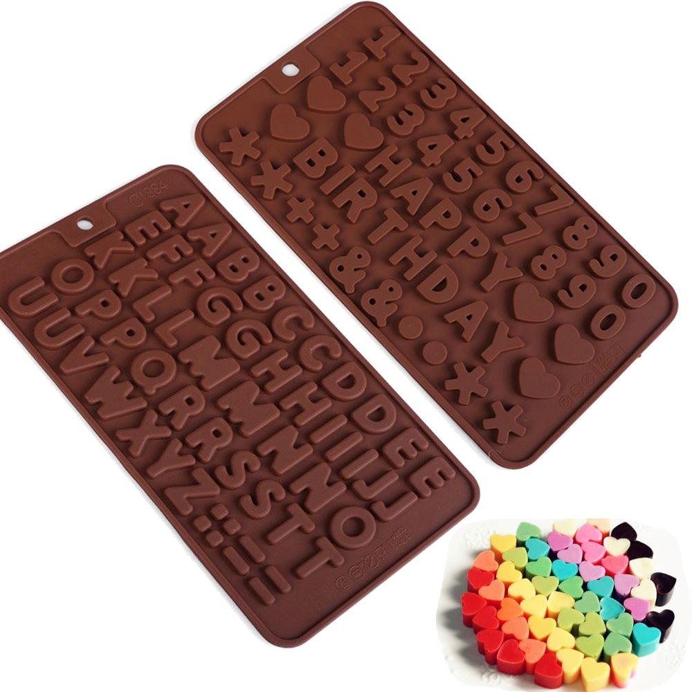 Resin English Letter DIY Chocolate Silicone Molds Making Molds Fondant Mold Cake Decorating Tools
Resin English Letter DIY Chocolate Silicone Molds Making Molds Fondant Mold Cake Decorating Tools
