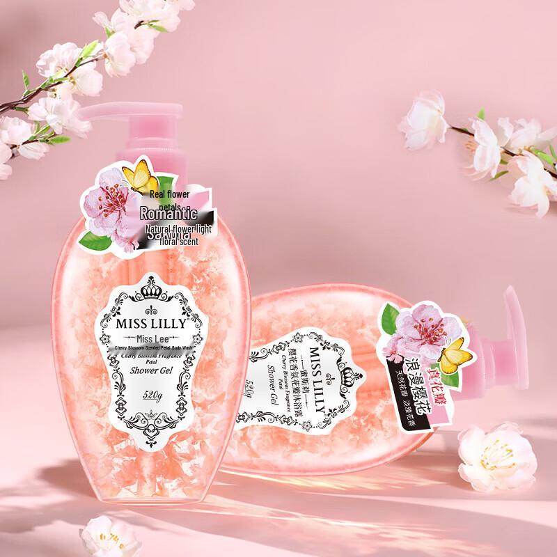 Miss Lilly Cherry Blossom Petal Shower Gel
Miss Lilly Cherry Blossom Petal Shower Gel