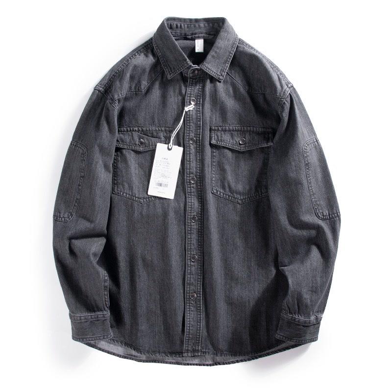 Men s Trendy Loose-Fit Long Sleeve Denim Shirt Jacket, Washable Lightweight Spring/Autumn 2023 XL чёрный
Men s Trendy Loose-Fit Long Sleeve Denim Shirt Jacket, Washable Lightweight Spring/Autumn 2023 XL чёрный