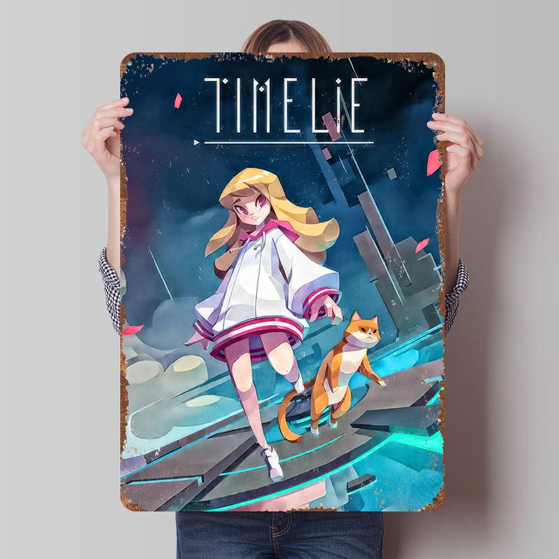 Timelie Game Cover Art Tin Plaque Poster Customized Wall Art Retro Vintage Metal Signs for Man Cave Decoration Bedroom Wand Deko 7.9x11.8In(20x30cm)
Timelie Game Cover Art Tin Plaque Poster Customized Wall Art Retro Vintage Metal Signs for Man Cave Decoration Bedroom Wand Deko 7.9x11.8In(20x30cm)