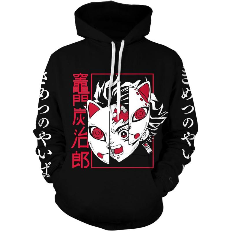 Unisex Anime Hoodie, Adult/Youth Novelty Outerwear Pullover Sweatshirt For Men Women 6XL
Unisex Anime Hoodie, Adult/Youth Novelty Outerwear Pullover Sweatshirt For Men Women 6XL