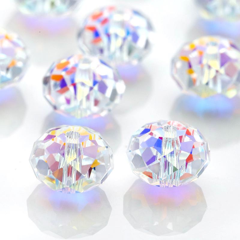 Aurora Iridescent Electroplated Crystal Glass Flower Flat Beads for DIY Jewelry Making 4mm Beads 150 pcs/strand
Aurora Iridescent Electroplated Crystal Glass Flower Flat Beads for DIY Jewelry Making 4mm Beads 150 pcs/strand