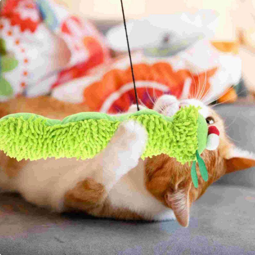 Simulation Caterpillar Plush Cat Toy Bite Resistant Catnip Cat Toy Cat Chew Toy Boredom Relief зелёный
Simulation Caterpillar Plush Cat Toy Bite Resistant Catnip Cat Toy Cat Chew Toy Boredom Relief зелёный
