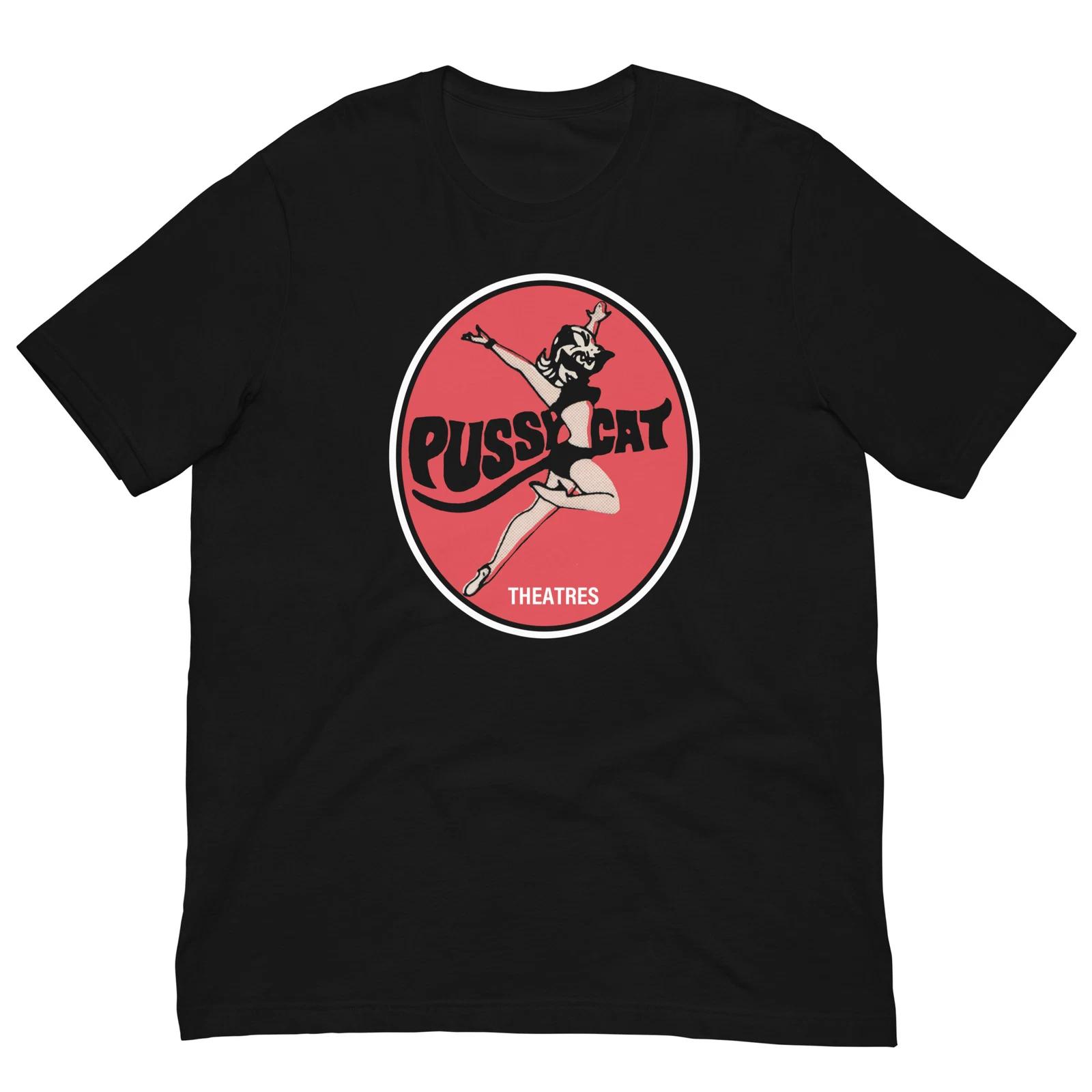 Pussycat Theatres Black Graphic Tee Shirt Unisex 100% Cotton T-shirt Mens Tees Top S
Pussycat Theatres Black Graphic Tee Shirt Unisex 100% Cotton T-shirt Mens Tees Top S