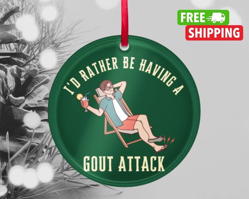 Funny Gout Ornament Gout Christmas Ornament Gout Attack Ornament Ironic Gift Unisex T-Shirt XXXL
Funny Gout Ornament Gout Christmas Ornament Gout Attack Ornament Ironic Gift Unisex T-Shirt XXXL