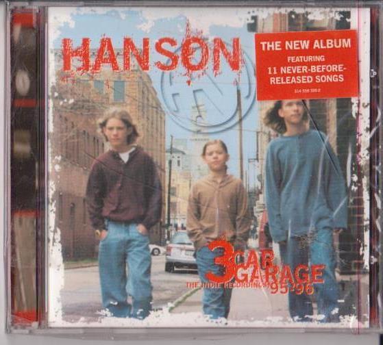CD HANSON - 3 Car Garage: The Indie Recordings 3145583992 Moe Records, Me 1998 US Rock Used
CD HANSON - 3 Car Garage: The Indie Recordings 3145583992 Moe Records, Me 1998 US Rock Used