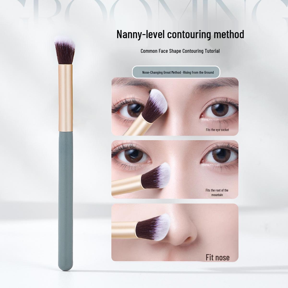 GECOMO Contour & Blush Brush Set - Soft, Dense Eyeshadow, Nose Shadow, and Beauty Makeup Tools.
GECOMO Contour & Blush Brush Set - Soft, Dense Eyeshadow, Nose Shadow, and Beauty Makeup Tools.