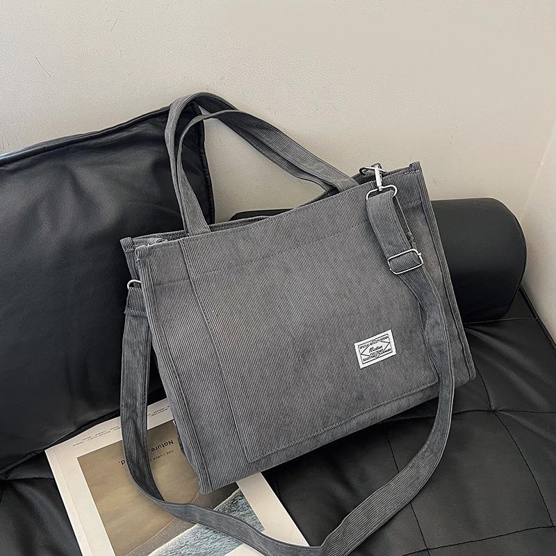 Women s bags, corduroy shoulder bags, handbags new tote bags, fashion messenger bags, large capacity
Women s bags, corduroy shoulder bags, handbags new tote bags, fashion messenger bags, large capacity