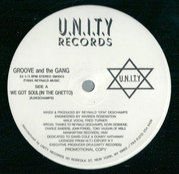 12inch Record GROOVE & THE GANG - We Got Soul / Mr.Boogaloo SM1003 U.N.I.T.Y Recor 1995 US Dance & Electronica Used
12inch Record GROOVE & THE GANG - We Got Soul / Mr.Boogaloo SM1003 U.N.I.T.Y Recor 1995 US Dance & Electronica Used