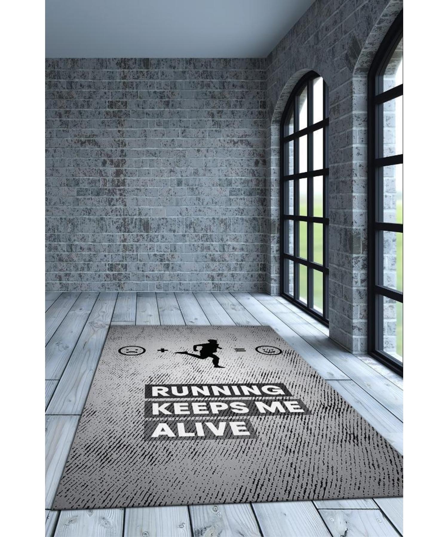 Running Makes You Happy Cotton Woven Based Washable Non-Slip Decorative Sports Lover Carpet
Running Makes You Happy Cotton Woven Based Washable Non-Slip Decorative Sports Lover Carpet