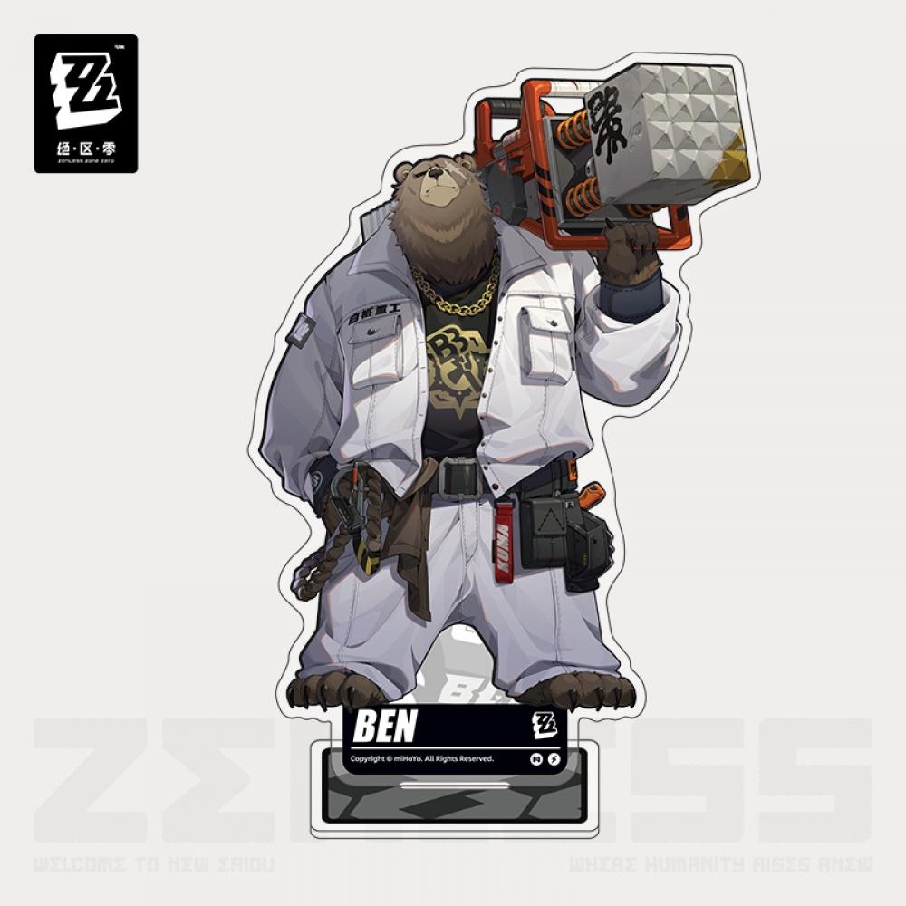 Zenless Zone Zero Zenless Zone Zero Standing Picture Series Belobog Heavy Industries Character Acrylic Stand Ben
Zenless Zone Zero Zenless Zone Zero Standing Picture Series Belobog Heavy Industries Character Acrylic Stand Ben