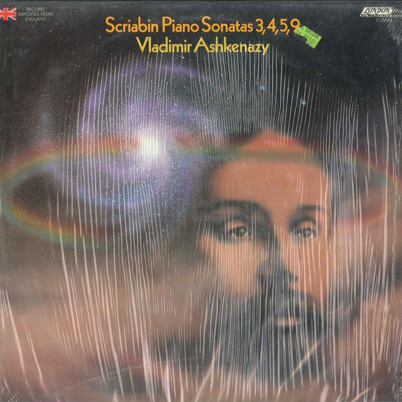 LP Record ALEXANDER SCRIABINE - VLADIMIR ASHK - Piano Sonatas 3, 4, 5, 9 CS6920 London Records 1975 US Classical Used
LP Record ALEXANDER SCRIABINE - VLADIMIR ASHK - Piano Sonatas 3, 4, 5, 9 CS6920 London Records 1975 US Classical Used