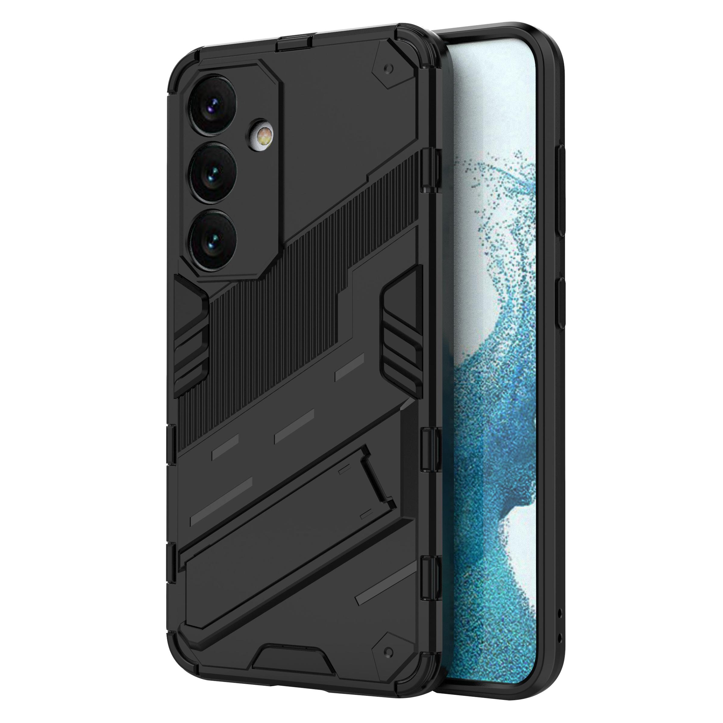 For Samsung Galaxy S24 Case PC+TPU Kickstand Phone Cover Black
For Samsung Galaxy S24 Case PC+TPU Kickstand Phone Cover Black