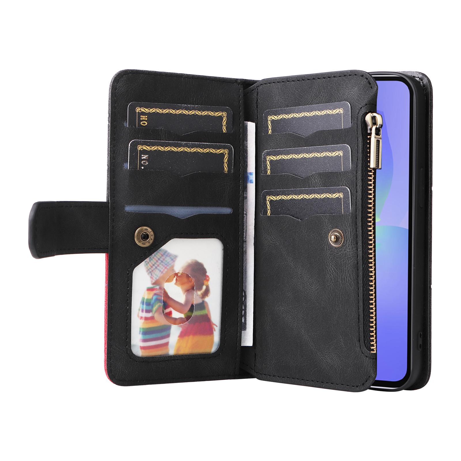 For Samsung Galaxy A56 5G Leather Case with Strap Zipper 9 Card Slot Phone Cover Stand Black
For Samsung Galaxy A56 5G Leather Case with Strap Zipper 9 Card Slot Phone Cover Stand Black
