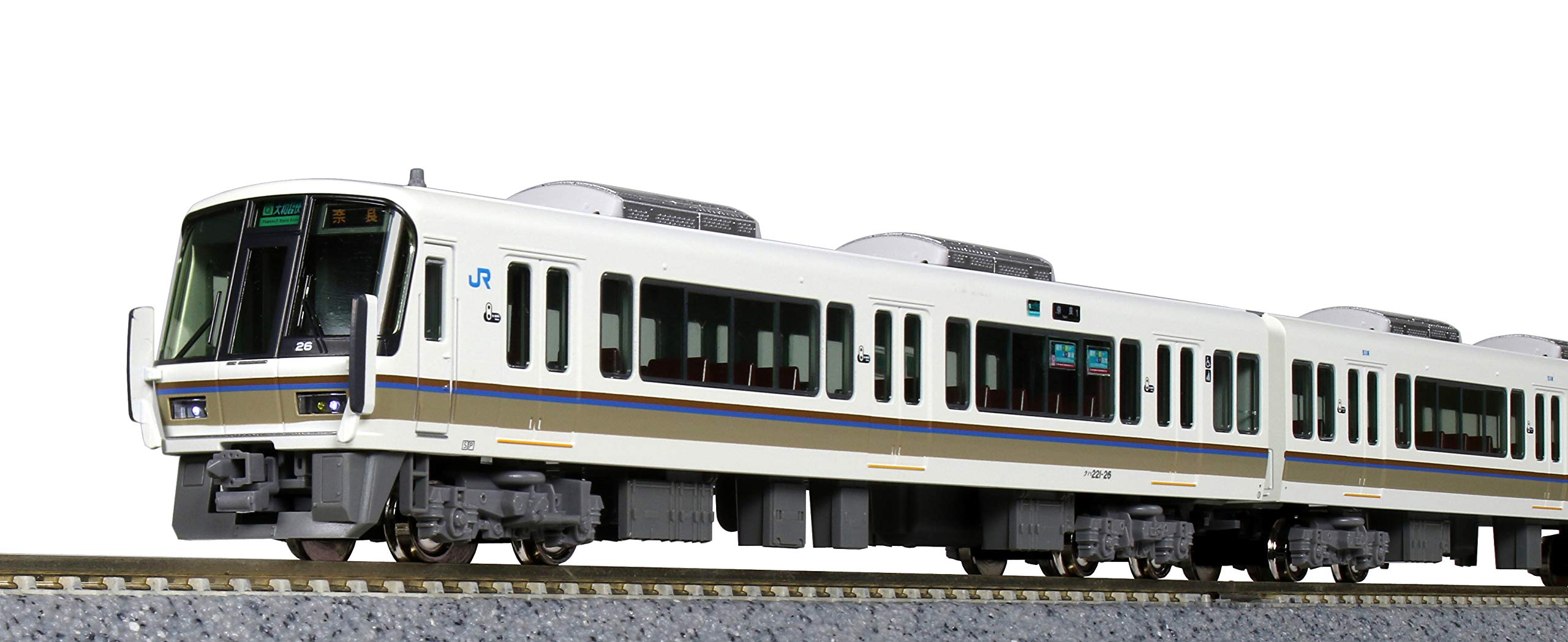 KATO N Gauge 221 Series Renewal Car Yamatoji Rapid Basic Set 4 Cars 10-1491 Железнодорожная модель поезда
KATO N Gauge 221 Series Renewal Car Yamatoji Rapid Basic Set 4 Cars 10-1491 Железнодорожная модель поезда