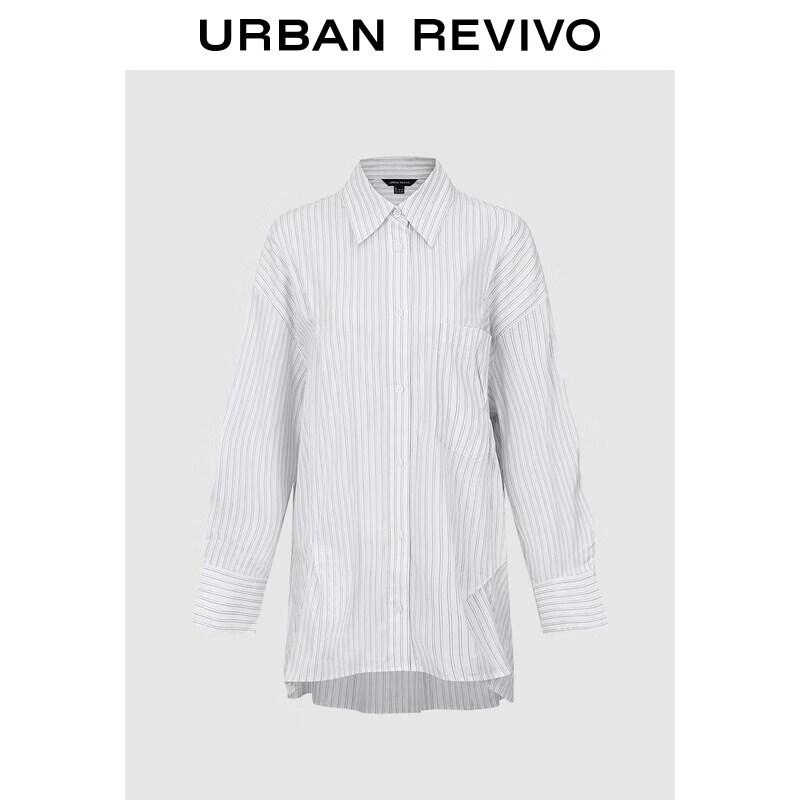 UR 2026 Spring Women s Striped Pleated Lapel Oversized Shirt UWJ260024 L
UR 2026 Spring Women s Striped Pleated Lapel Oversized Shirt UWJ260024 L