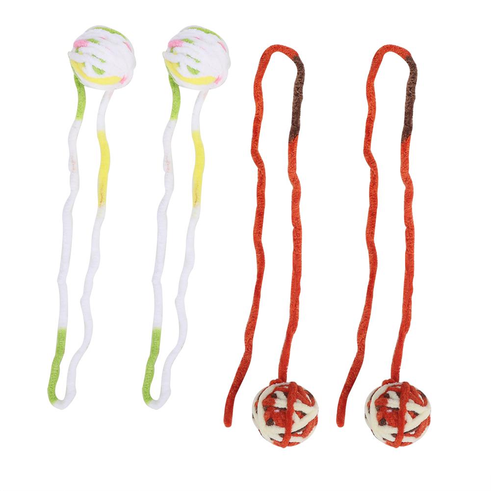 4PCS 5cm Plush Ball Model Sounding Teeth Cleaning Protection Biting Chewing Toy for Cat
4PCS 5cm Plush Ball Model Sounding Teeth Cleaning Protection Biting Chewing Toy for Cat