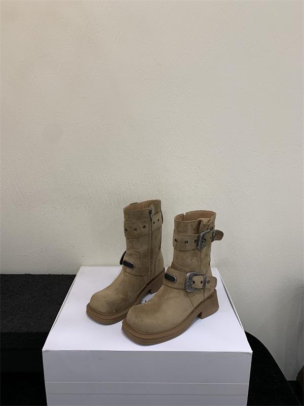 2025 autumn and winter new fashion round head buckle willow nail boots thick heel thick sole versatile belt buckle boots 39 хакі
2025 autumn and winter new fashion round head buckle willow nail boots thick heel thick sole versatile belt buckle boots 39 хакі