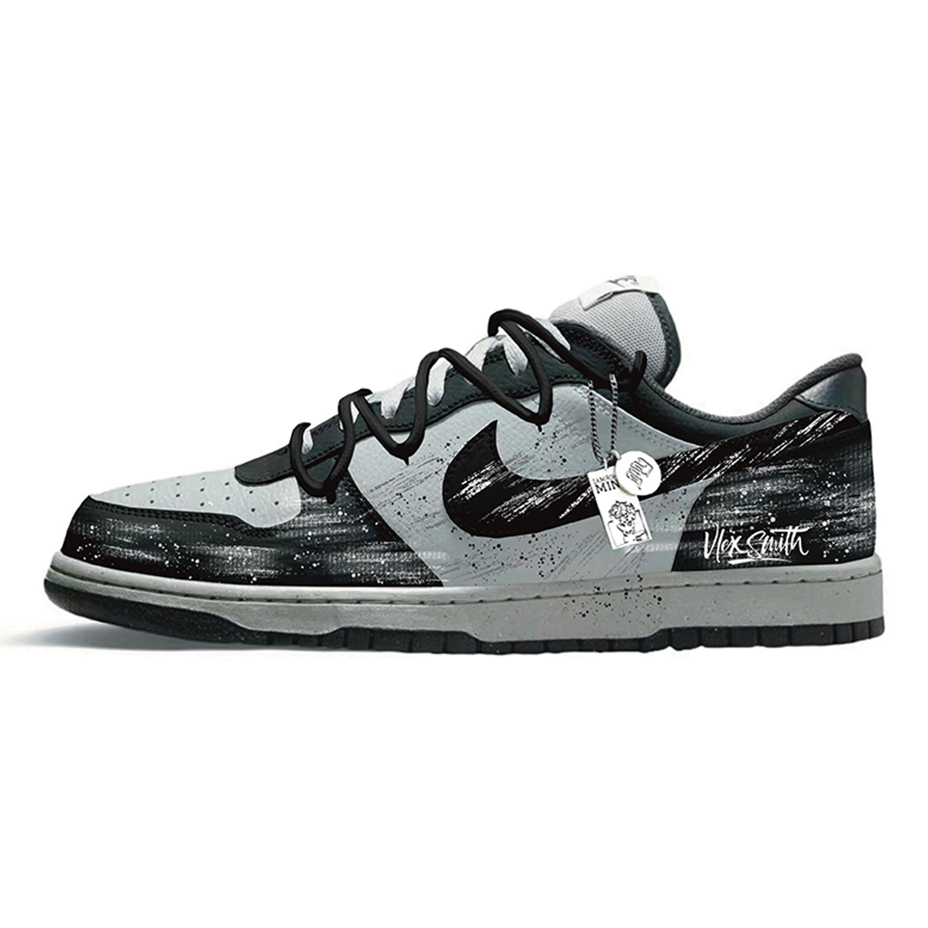 Nike Big Eclipse Knight Abrasion Resistant Slip Resistant Low top Skateboard Shoes Men s Black White Gray 355152-017(Team864-) 45
Nike Big Eclipse Knight Abrasion Resistant Slip Resistant Low top Skateboard Shoes Men s Black White Gray 355152-017(Team864-) 45
