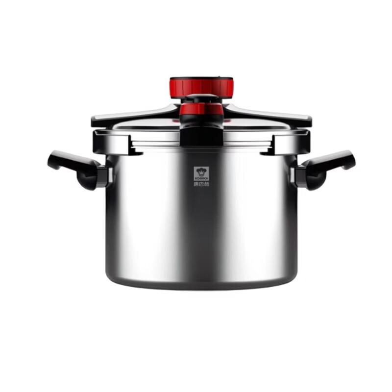 Kambach 304 Stainless Steel Dual-Setting Pressure Cooker
Kambach 304 Stainless Steel Dual-Setting Pressure Cooker