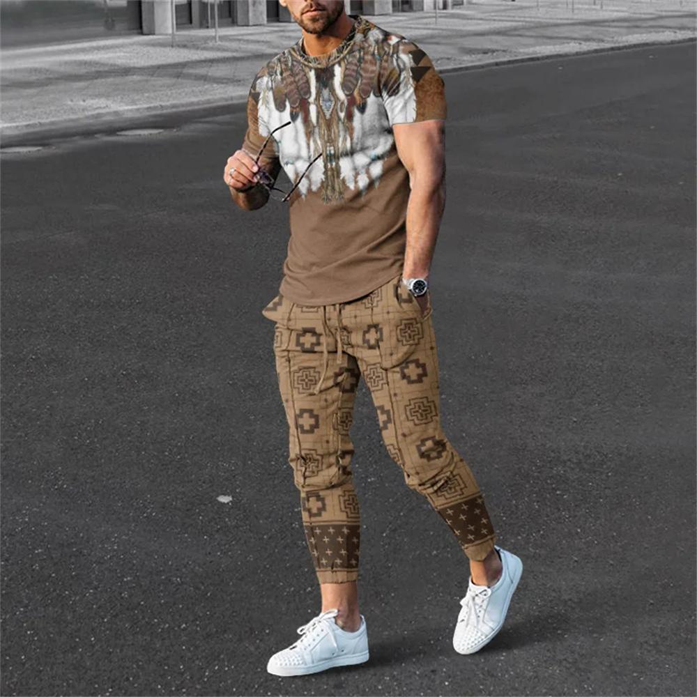 Summer Set Men Oversized T Shirt Pants Sets Print Men s Clothing Casual Tops Trousers Suits Men Tracksuits Sweatpants Outfits 2XL
Summer Set Men Oversized T Shirt Pants Sets Print Men s Clothing Casual Tops Trousers Suits Men Tracksuits Sweatpants Outfits 2XL