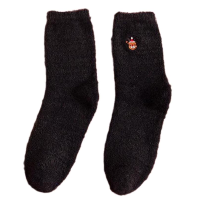 Christmas Themed Crew Socks With Plush Embroidery Thermal Insulation Unisex Gift For Couples Snow Adventures чорний
Christmas Themed Crew Socks With Plush Embroidery Thermal Insulation Unisex Gift For Couples Snow Adventures чорний