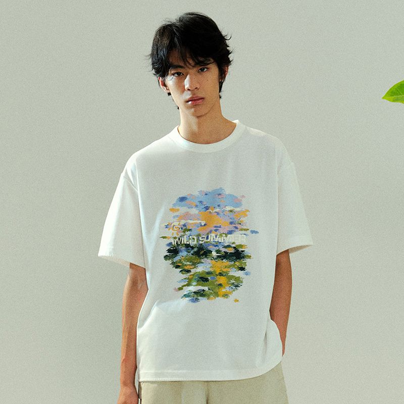 Мужская и женская футболка HM 2025 Лето Новая Принт Короткий рукав Свободная Американский круглый вырез Короткий рукав Топы 1288829 White 170/92
Мужская и женская футболка HM 2025 Лето Новая Принт Короткий рукав Свободная Американский круглый вырез Короткий рукав Топы 1288829 White 170/92