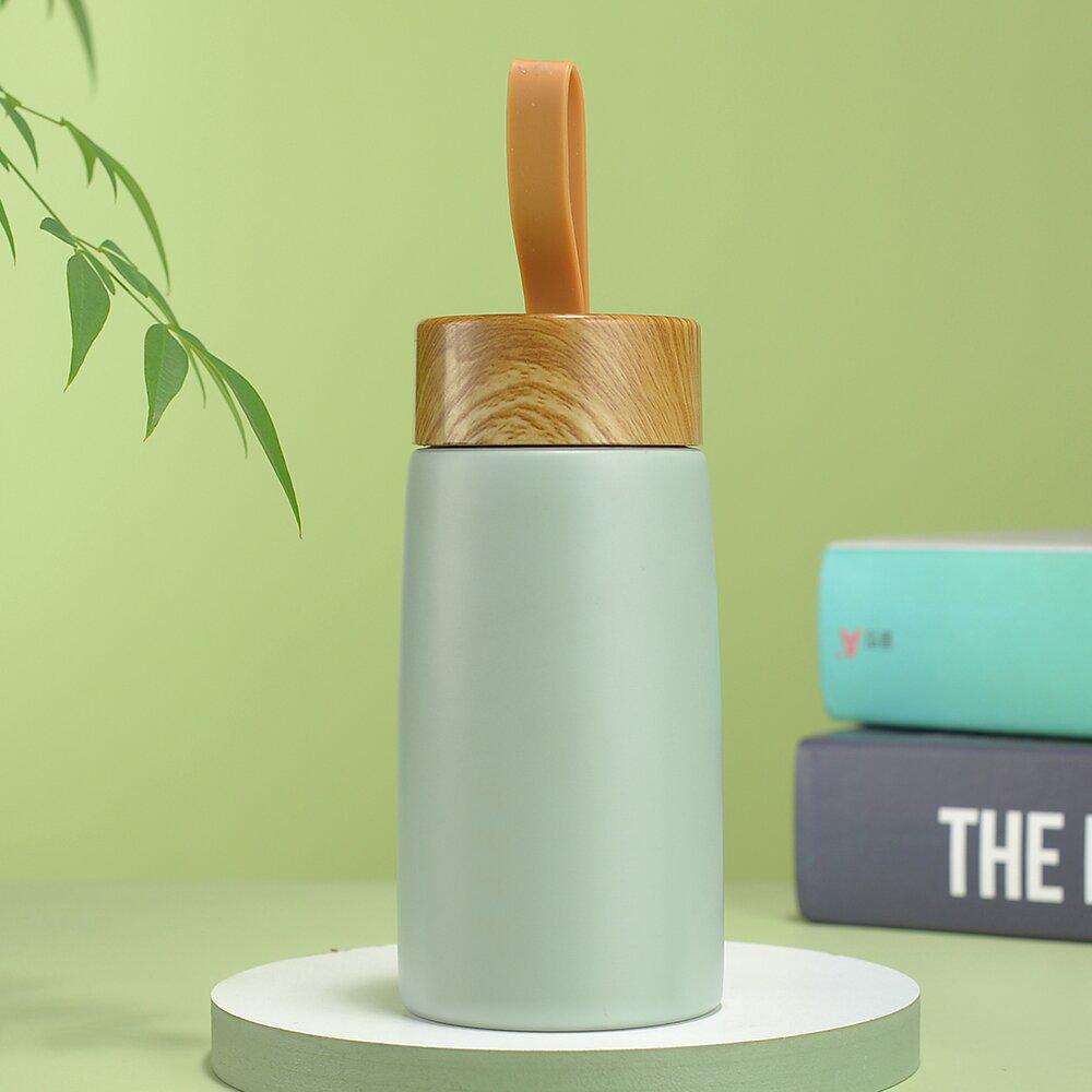 Korean Style Wood Grain Lid 304 Stainless Steel Vacuum Insulated Mini Pocket Cup Gift 280ml
Korean Style Wood Grain Lid 304 Stainless Steel Vacuum Insulated Mini Pocket Cup Gift 280ml