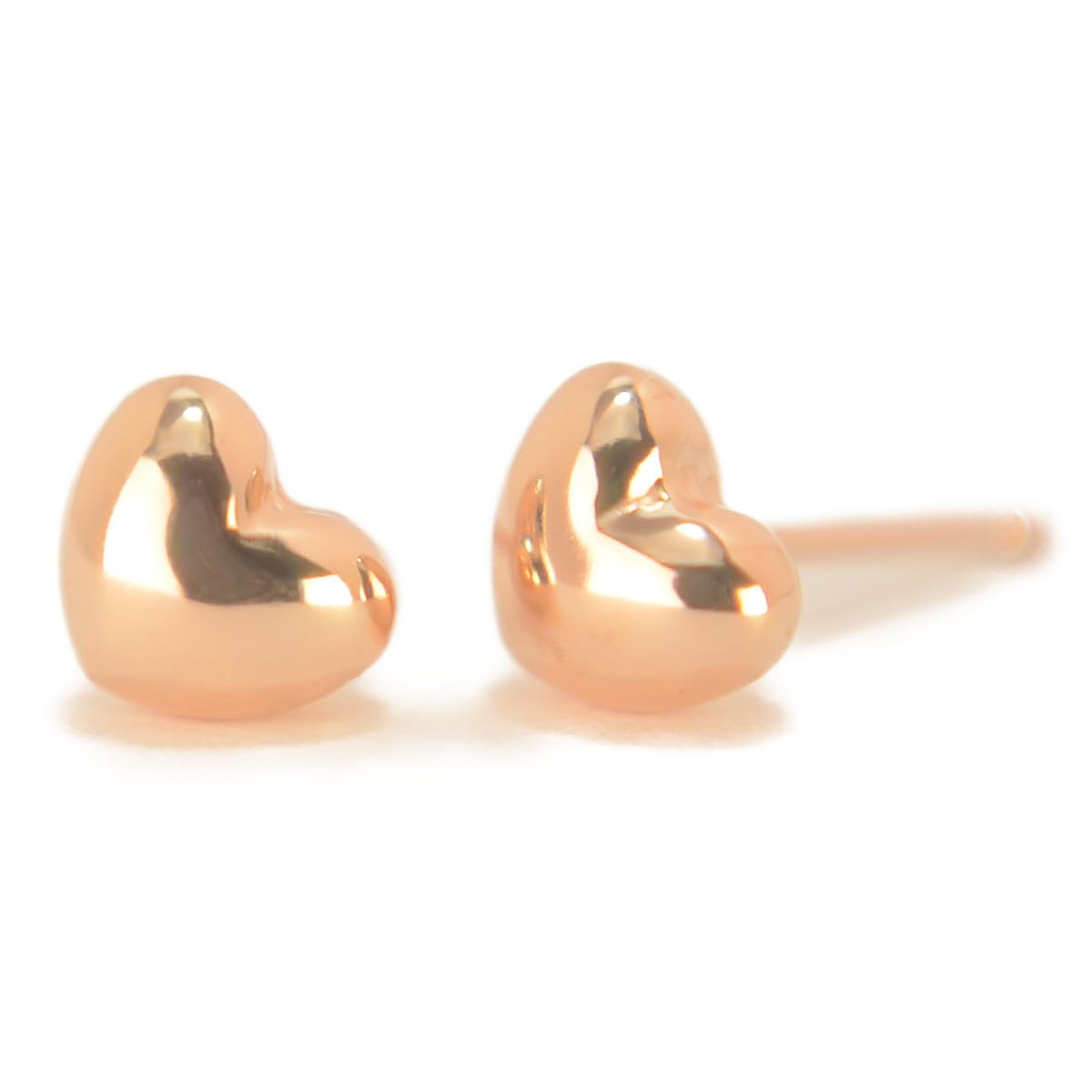 K18PG pink gold heart sold as a pair for both yokomountain silicone earrings, 5mm, ears, 18k, nickel-free, (with backing)
K18PG pink gold heart sold as a pair for both yokomountain silicone earrings, 5mm, ears, 18k, nickel-free, (with backing)