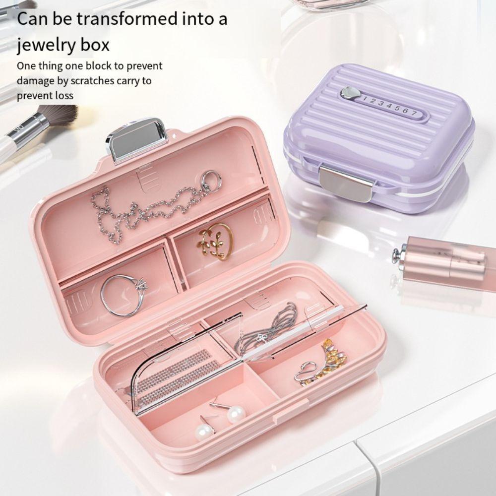 Seal Weekly Pill Box Portable 7 Compartments Vitamin Container High Quality Travel Pill Organizer Small білий
Seal Weekly Pill Box Portable 7 Compartments Vitamin Container High Quality Travel Pill Organizer Small білий