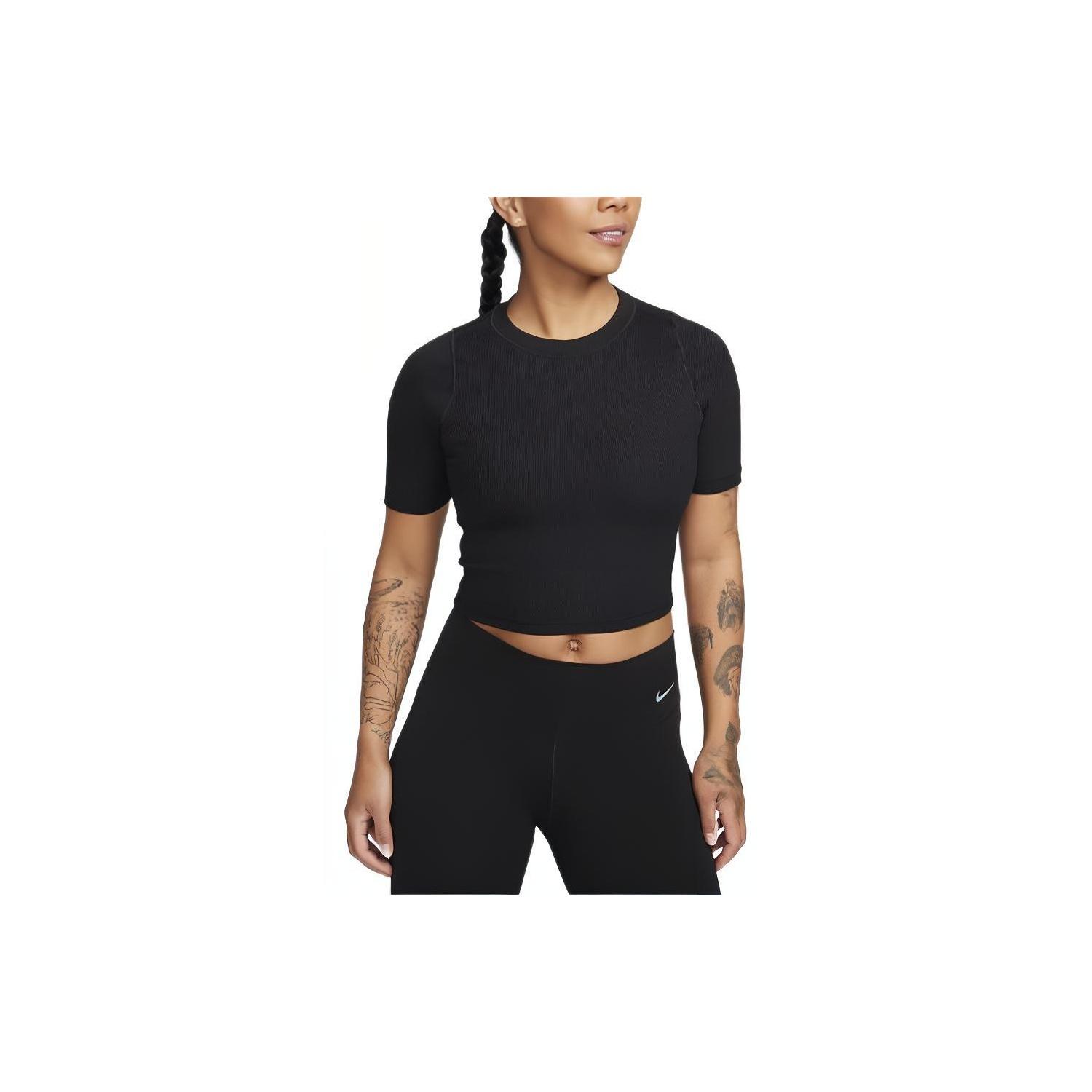 Nike Футболка Zenvy Rib Solid Logo с коротким рукавом, женские топы, черный цвет FN7467-010 XXL
Nike Футболка Zenvy Rib Solid Logo с коротким рукавом, женские топы, черный цвет FN7467-010 XXL