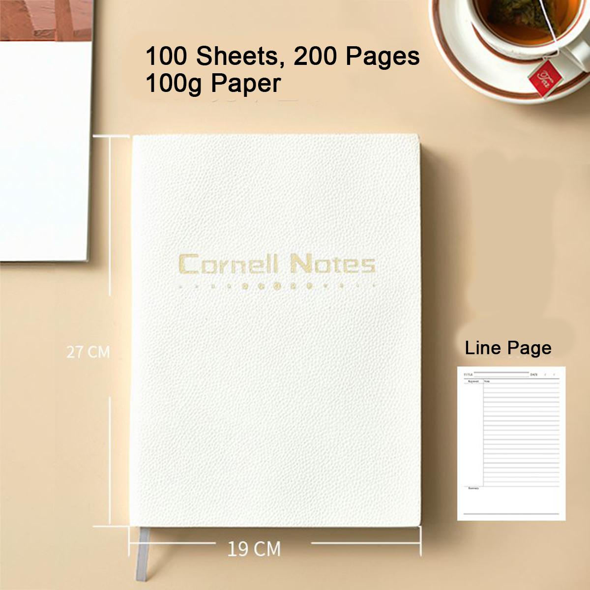 Тетрадь для школьников в мягкой обложке, формат B5, внутренняя страница Cornell, деловой блокнот, книга выписок, книга записей рабочих совещаний, карта связей B5