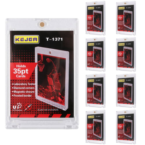 CCINEE Magnetic Card Loader, Set of 8, Magnetic, UV Protection, Pokemon Card Holder, Card Sleeves, Acrylic, Photo Protection, Storage
CCINEE Magnetic Card Loader, Set of 8, Magnetic, UV Protection, Pokemon Card Holder, Card Sleeves, Acrylic, Photo Protection, Storage