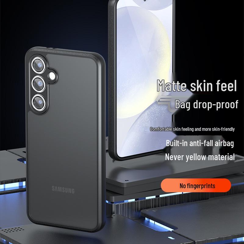 Samsung S24 Ultra Drop-Proof Qi Armor Matte Case - Cross-Border Compatible, Hot-Selling, Protective for S24 FE and A25. A34 5G чорний
Samsung S24 Ultra Drop-Proof Qi Armor Matte Case - Cross-Border Compatible, Hot-Selling, Protective for S24 FE and A25. A34 5G чорний